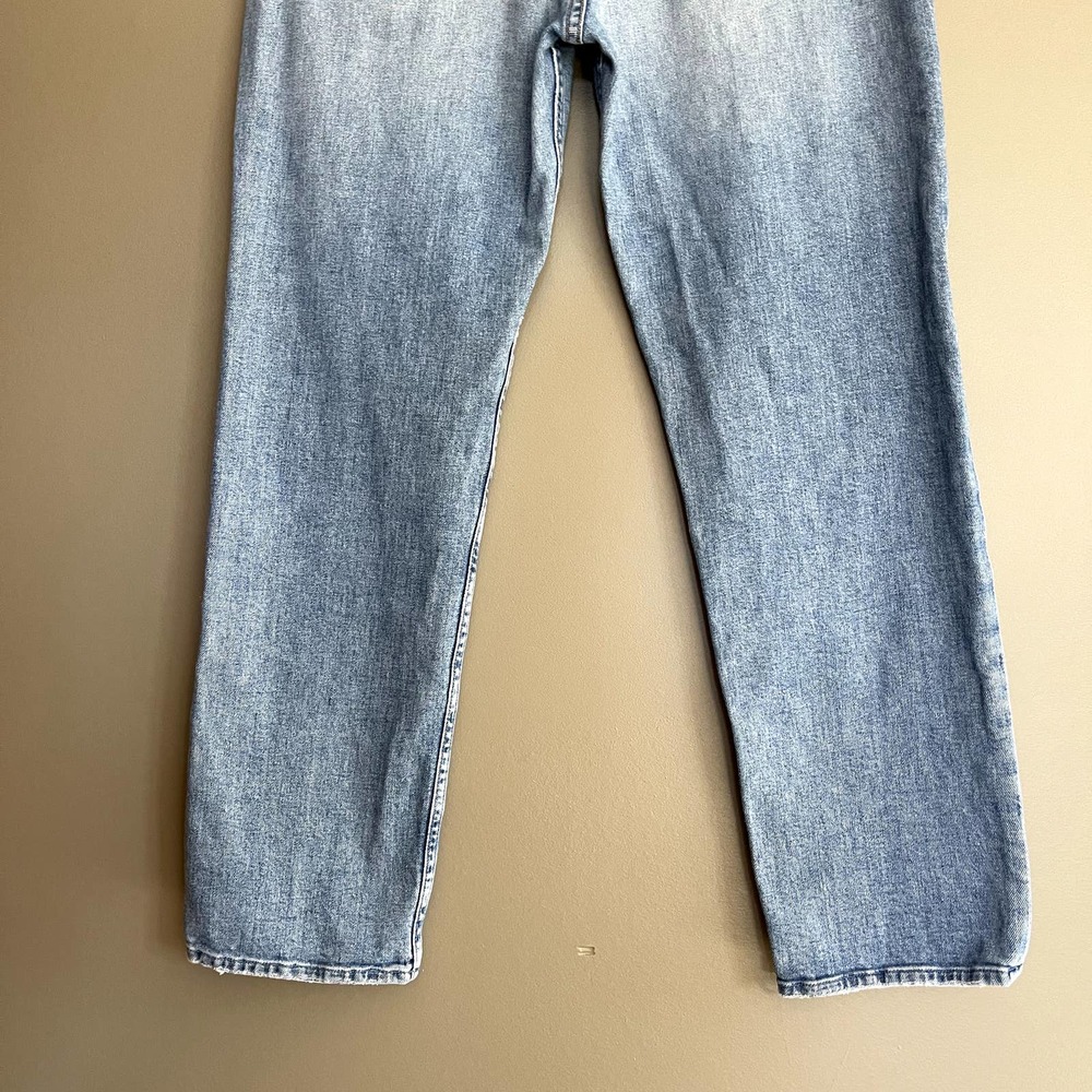 MOTHER Women's Straight Leg Jeans - Light Blue - Picture 14 of 16